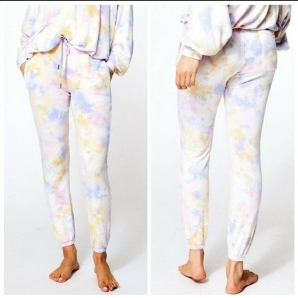 Young Fabulous‎ & Broke Pastel Tie Dye Joggers Size XS